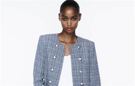 La chaqueta de tweed que nunca pasa de moda, en Zara, El 